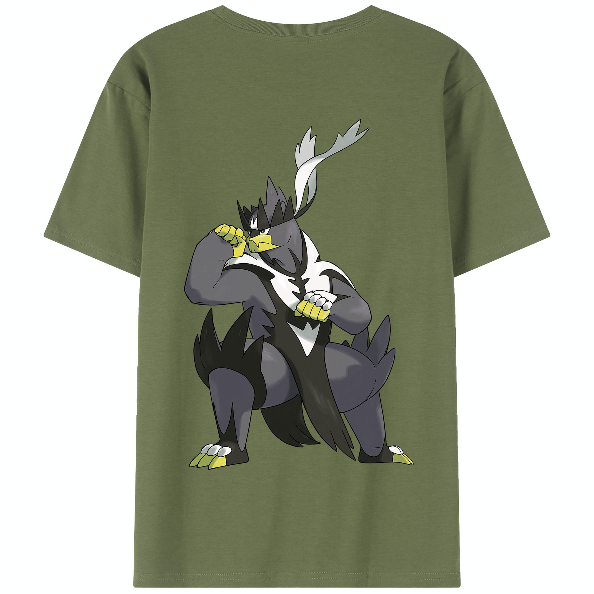 （画像用） ポケットモンスター Pokémon 綿100％半袖Tシャツ（背面プリント）